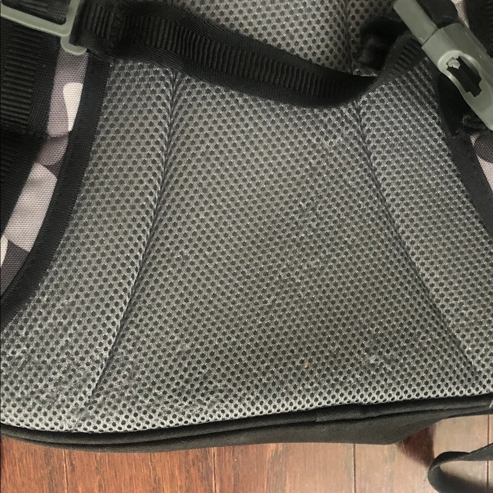 Pottery Barn Grey Black Camouflage Backpack
